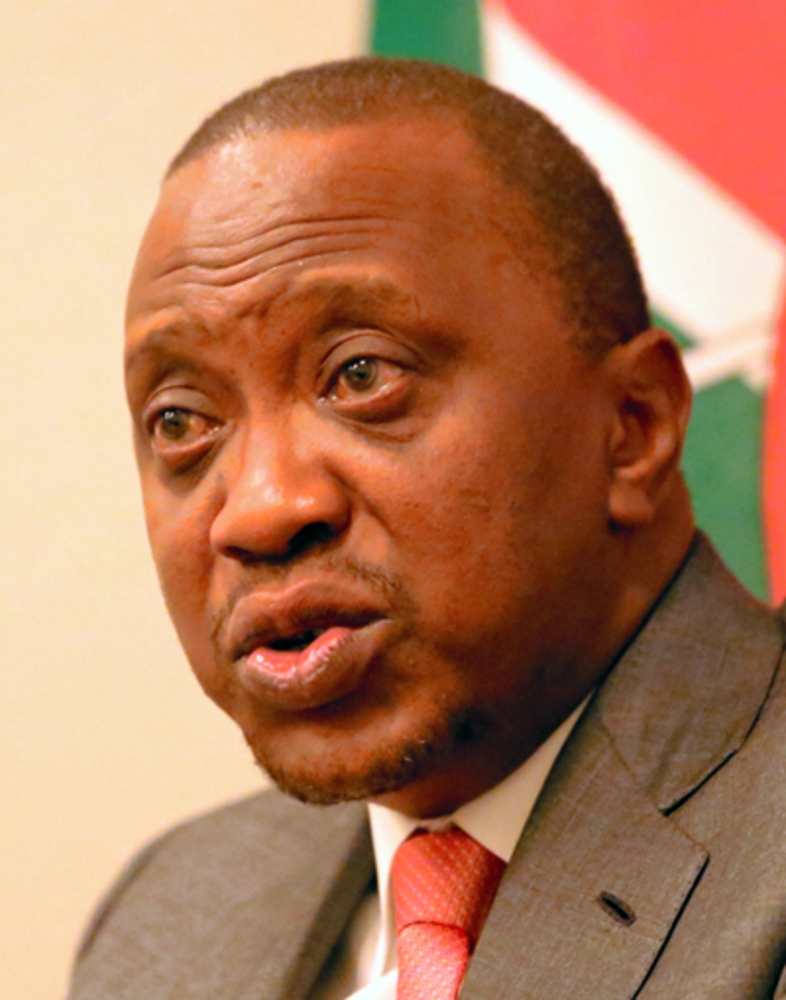 Uhuru Kenyatta briguera un second mandat en août.