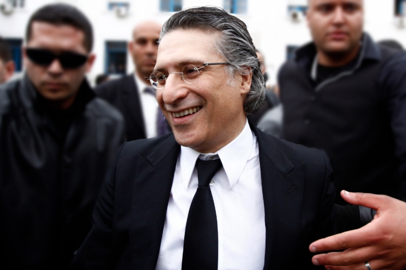 Nabil Karoui, candidat à la présidentielle de novembre en Tunisie.