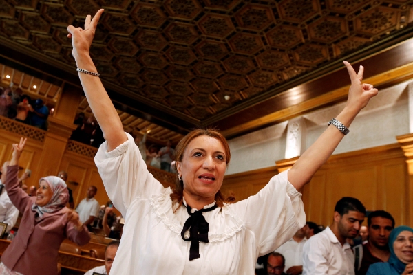 Souad Abderrahim, élue maire de Tunis le 3 juillet.