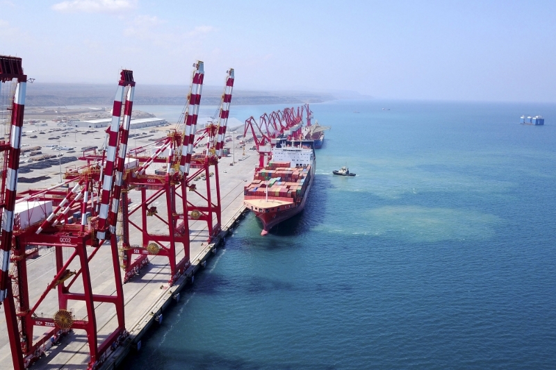 Le port de Doraleh à Djibouti.