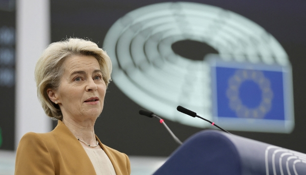 La présidente de la Commission européenne, Ursula von der Leyen.