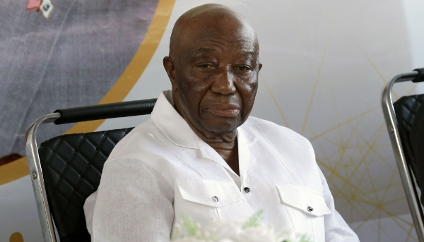 Le nouveau président élu, Joseph Boakai.