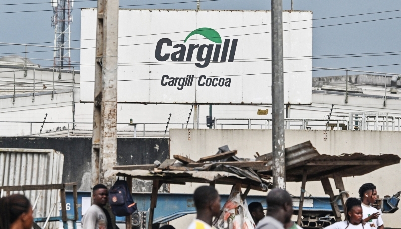 Une usine de Cargill Cocoa à Yopougon, dans la banlieue d'Abidjan, le 17 juillet 2023.