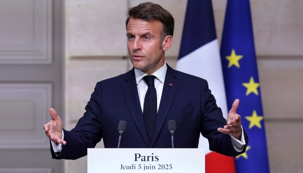 Le président français, Emmanuel Macron, à Paris, le 5 juin 2025.