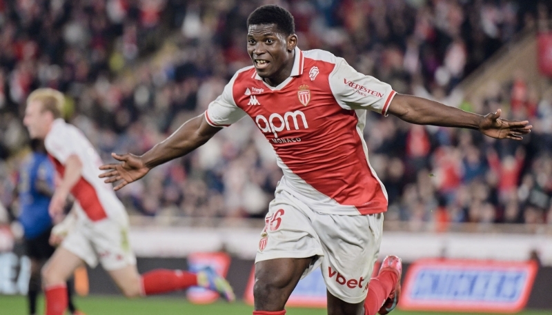 La RDC négocie pour devenir l'un des sponsors du club de foot de l'AS Monaco (ici, l'attaquant suisse Breel Embolo).