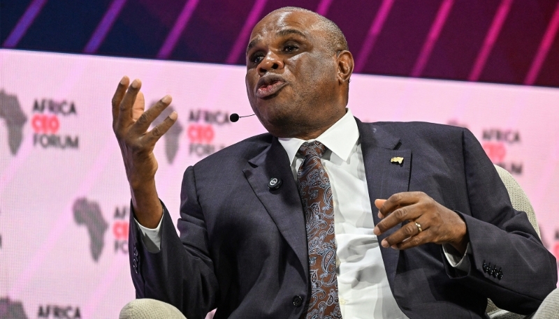 L'ancien président d'Afreximbank, Benedict Oramah, à Abidjan, le 13 mai 2025.