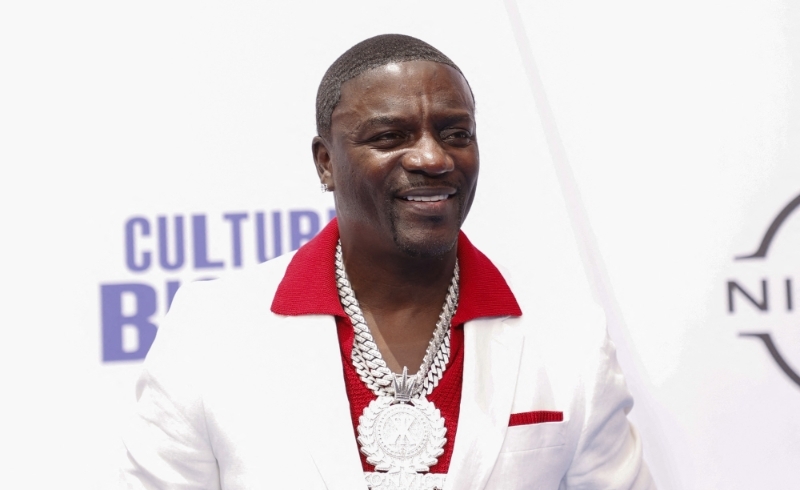 Le chanteur américano-sénégalais Akon aux BET Awards 2024, à Los Angeles, le 30 juin 2024.