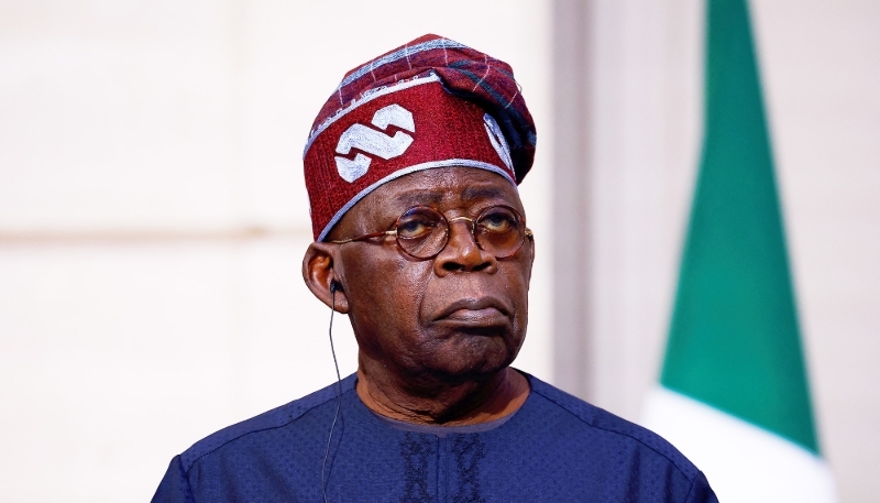 Bola Ahmed Tinubu à Paris, le 28 novembre 2024.