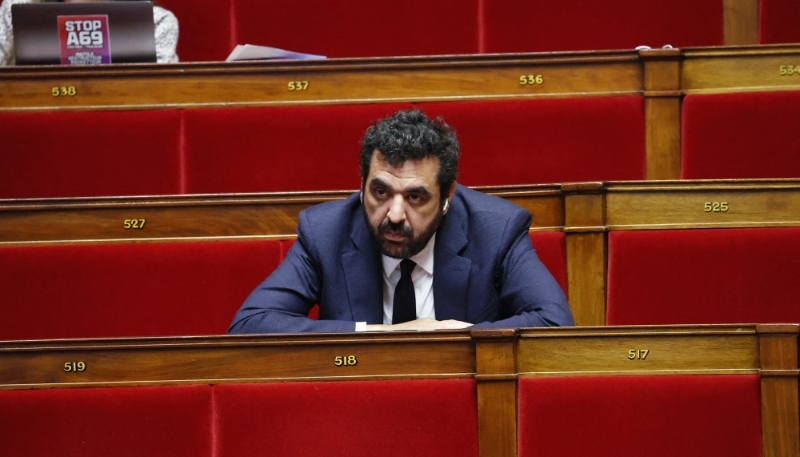 Le Franco-Tunisien Karim Ben Cheikh, député sortant de la 9e circonscription des Français de l'étranger, le 4 avril 2024.
