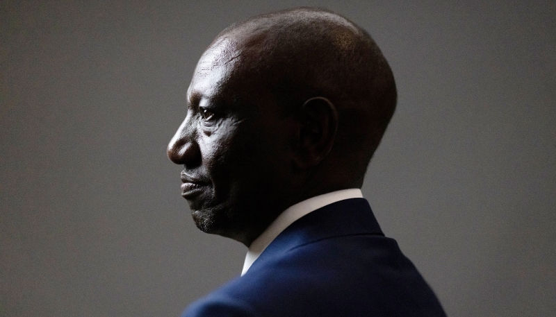 William Ruto à Paris, le 22 juin 2023.