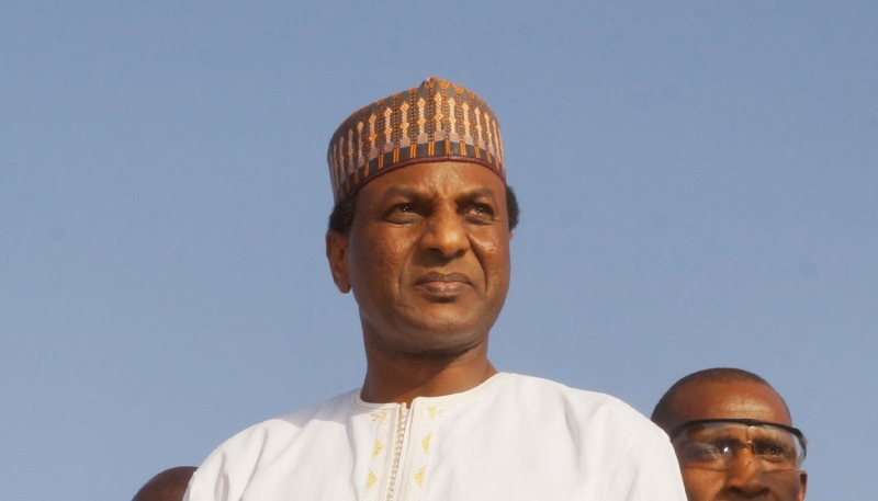 Le premier ministre du Niger, Ali Lamine Zeine, le 29 décembre 2023, à Niamey.