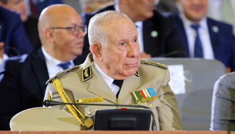 Le chef d'état-major de l'Armée nationale populaire, à Alger, le 12 octobre 2022.