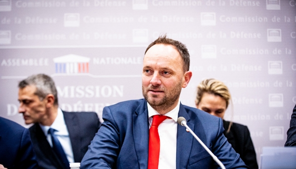 Le député Thomas Gassilloud, président de la Commission défense de l'Assemblée.