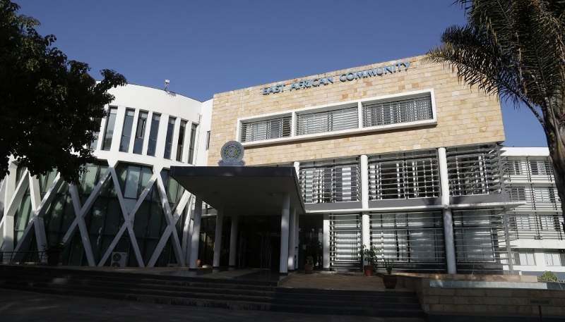 Le siège de la East African Community à Arusha, en Tanzanie, le 20 mai 2022.