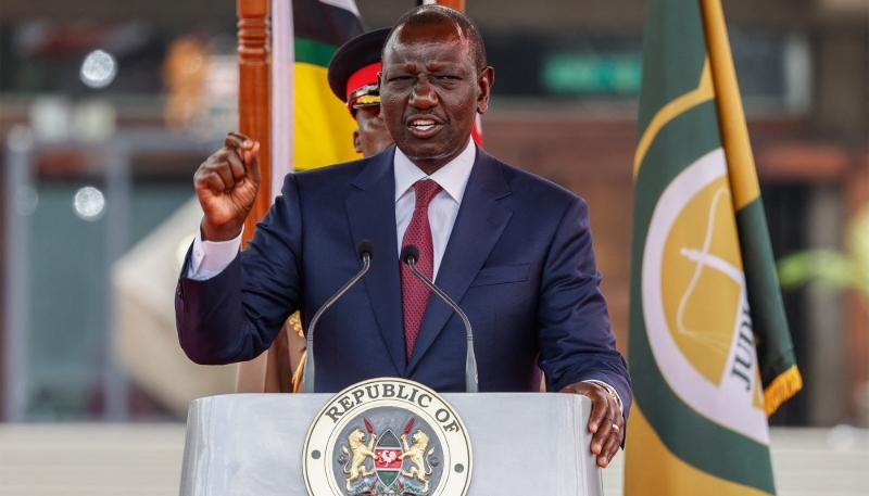 Le président kényan, William Ruto, à Nairobi, le 1er novembre 2024.