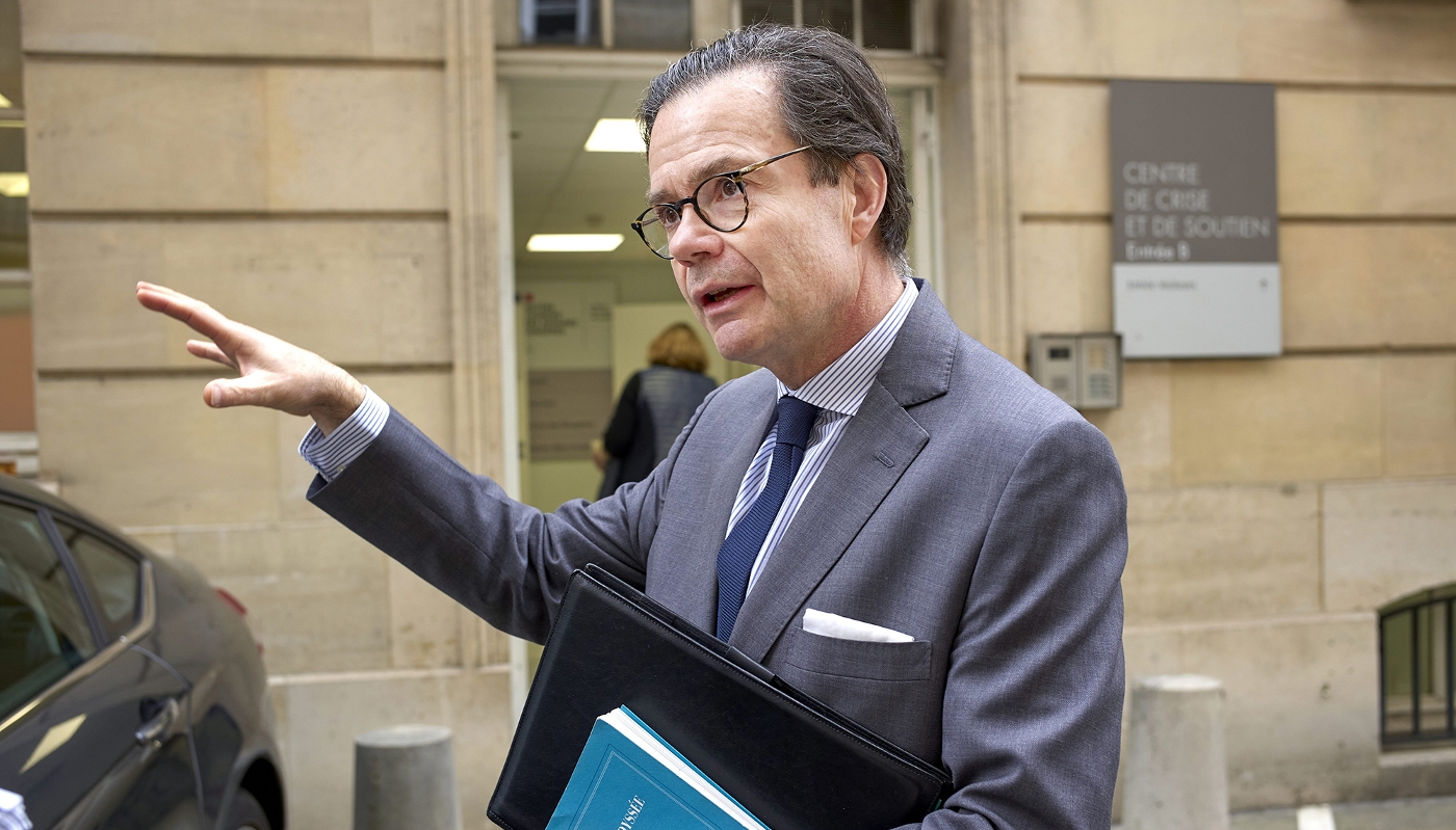 Stéphane Romatet, ambassadeur de France en Algérie, à Paris, le 3 mars 2022.