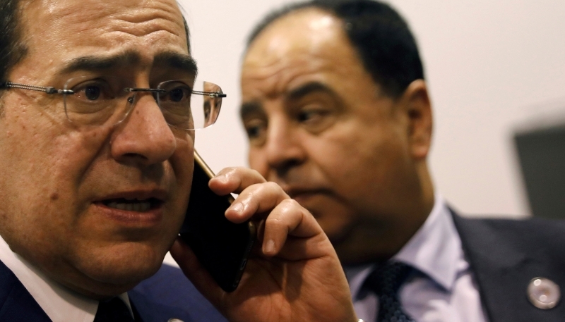 Le ministre du pétrole et des ressources minérales, Tarek el-Molla, à Charm el-Cheikh, le 8 décembre 2018.