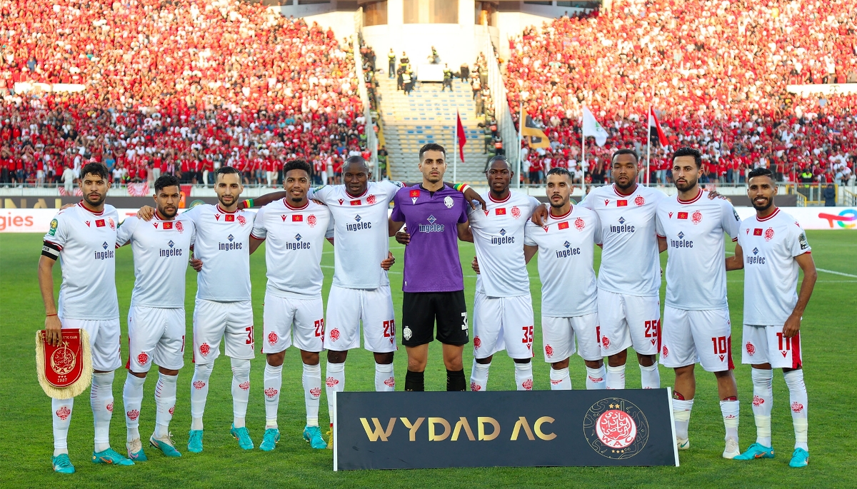 Les joueurs du Wydad AC à Casablanca, le 11 juin 2023.