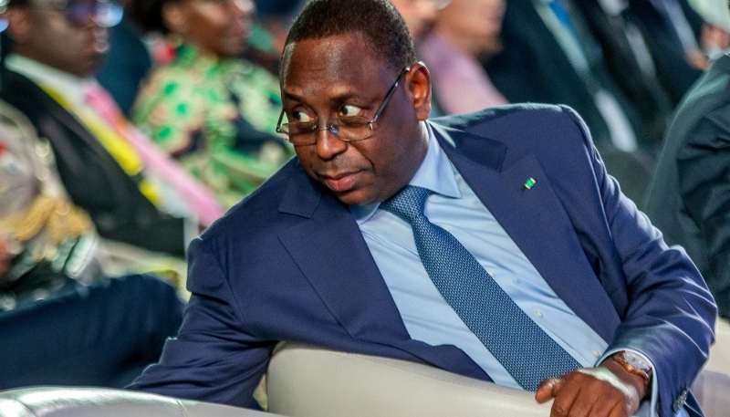 Le président sénégalais Macky Sall, en décembre 2023.