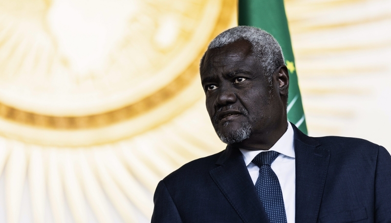 Le président de la Commission de l'Union africaine, Moussa Faki.