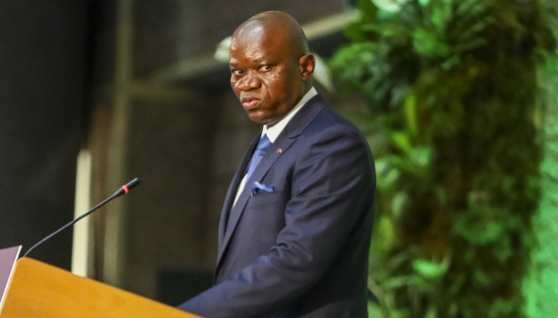 Le président de la transition gabonaise, Brice Clotaire Oligui Nguema, le 29 février 2024 à Nairobi.