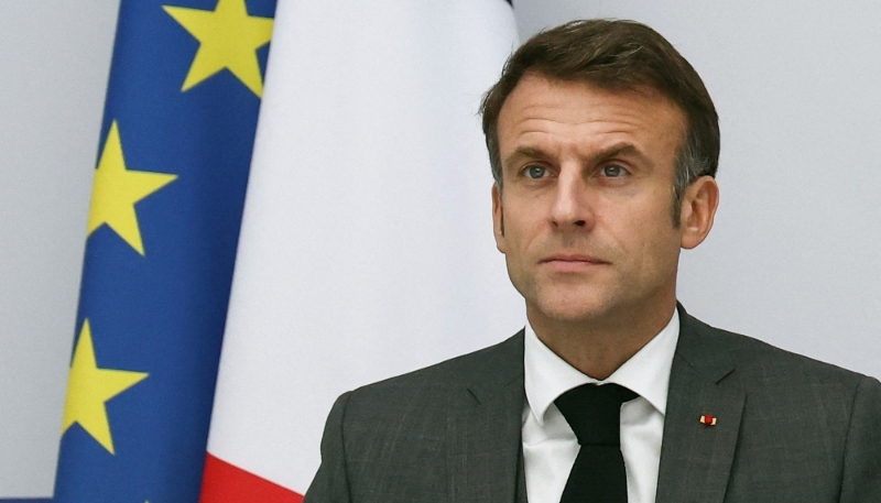 Le président français Emmanuel Macron.