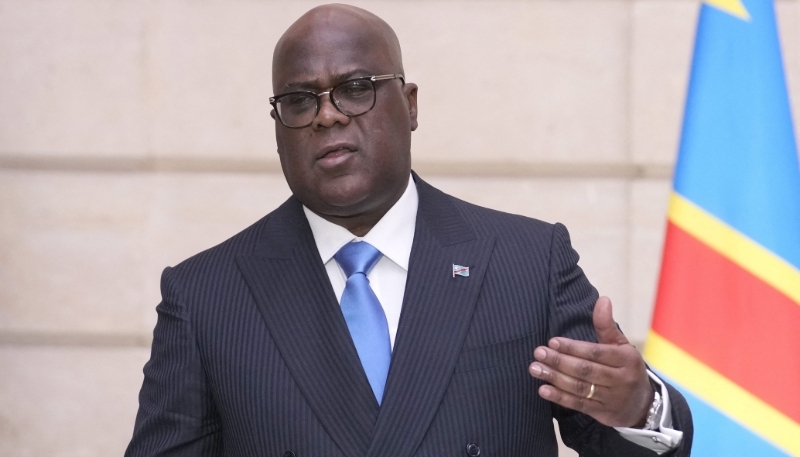 Le président congolais, Félix Tshisekedi, le 30 avril 2024 à Paris.