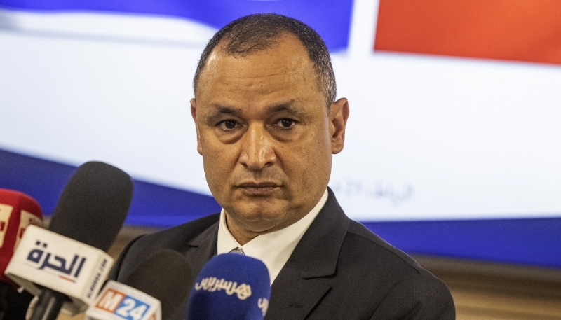 Le ministre marocain de l'industrie, Ryad Mezzour, le 21 février 2022 à Rabat.