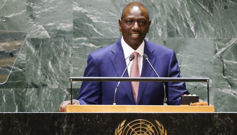 Le président kenyan William Ruto.