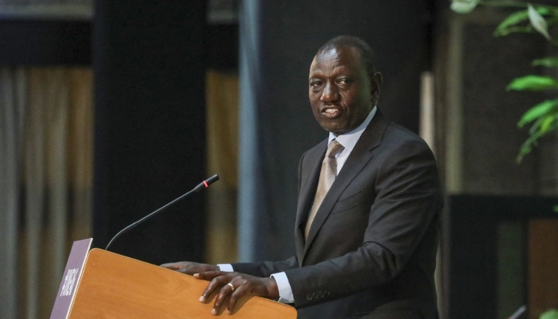 Le président kényan William Ruto.