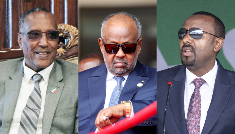 Muse Bihi, Ismail Omar Guelleh, Abiy Ahmed