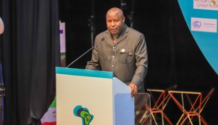 Le président du Burundi, Évariste Ndayishimiye, à Nairobi, le 5 septembre 2023.