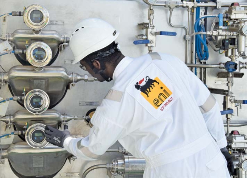 Au Ghana, ENI développe l'Offshore Cape Three Points (OCTP) avec Vitol et GNPC.