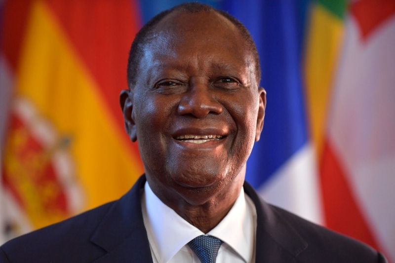 Le président ivoirien Alassane Ouattara.