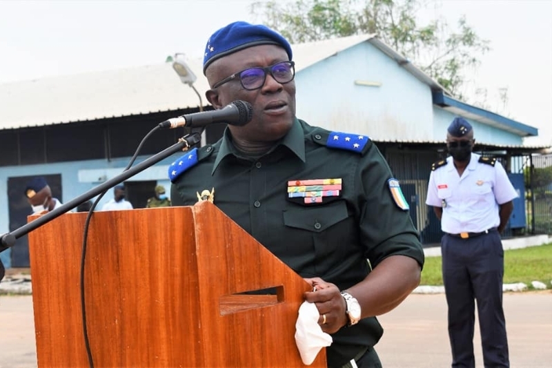 Le général Lassina Doumbia, chef d'état-major des FACI.