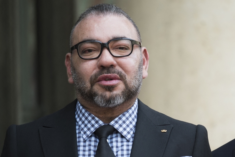 Le roi du Maroc Mohammed VI.