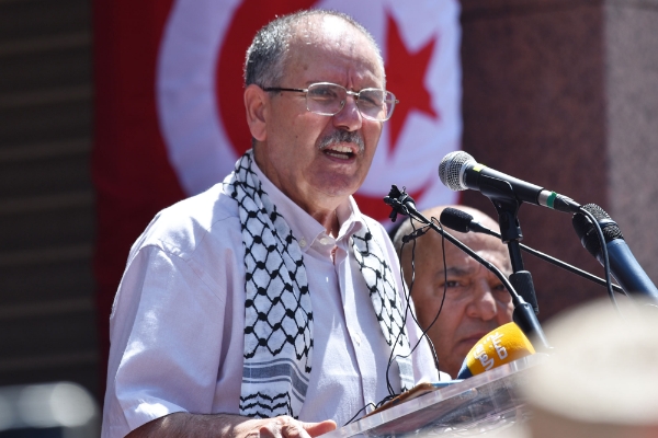 Noureddine Taboubi, secrétaire général de l'UGTT.