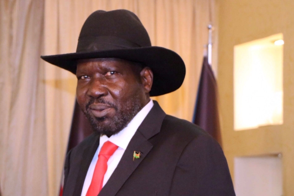 Le président sud-soudanais Salva Kiir.