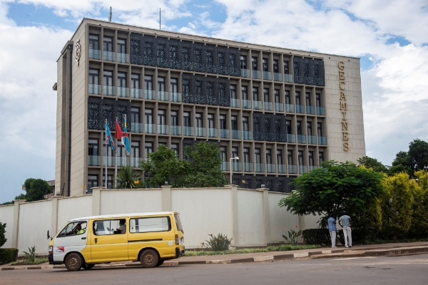 Le siège de la Gécamines à Lubumbashi.