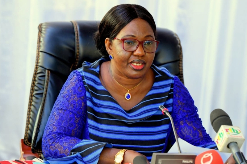 La ministre burkinabè des affaires étrangères Olivia Rouamba.