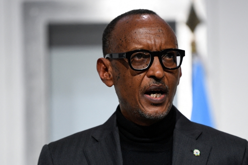 Le président rwandais Paul Kagame.