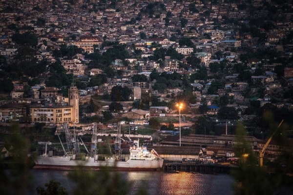 Le port de Matadi, en novembre 2018.