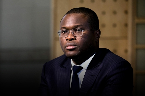 Le ministre de l'économie béninois Romuald Wadagni, à Paris, en octobre 2018.