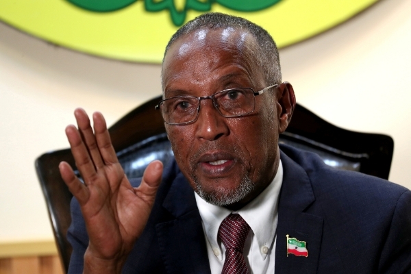 Le président du Somaliland Muse Bihi Abdi.