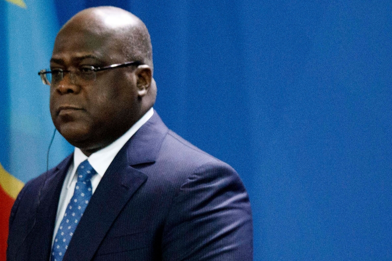 Le président de RDC Félix Tshisekedi.