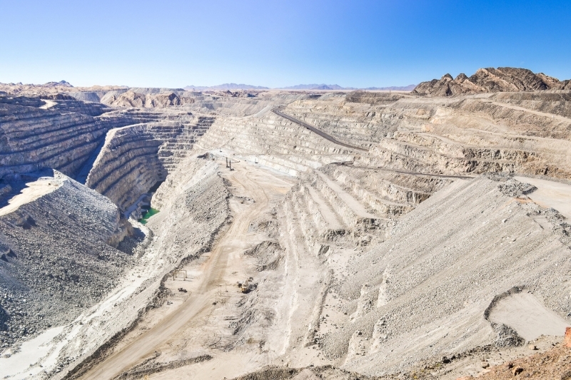 La mine d'uranium de Rössing, en Namibie.