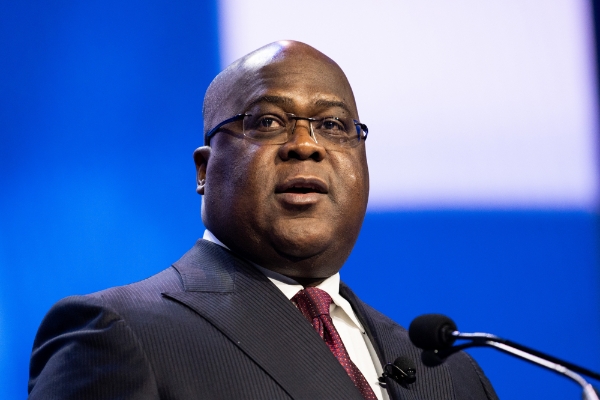 Le président de RDC Félix Tshisekedi.