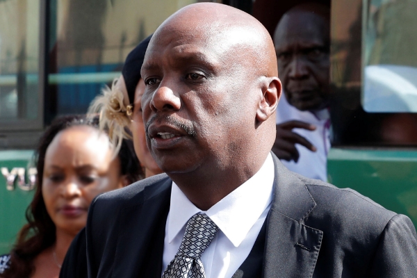 Gideon Moi, sénateur de Baringo, fils de l'ex-président Daniel Arap Moi.