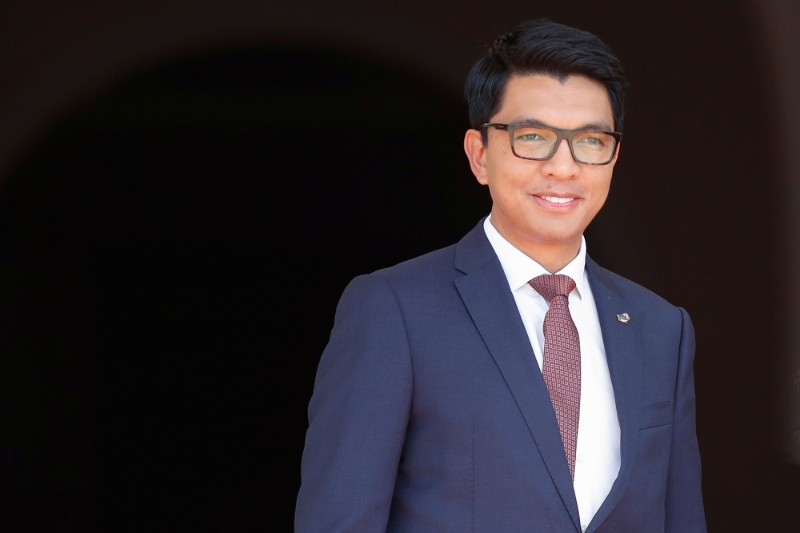 Le président malgache Andry Rajoelina.