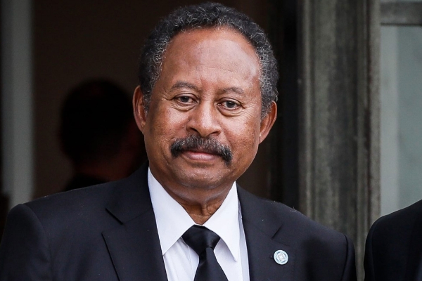 Le premier ministre soudanais Abdallah Hamdok.